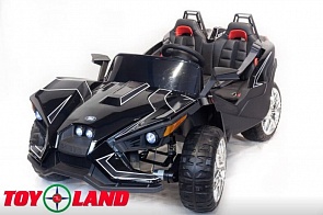 Двухместный электробагги ToyLand JC888 черного цвета, полный привод